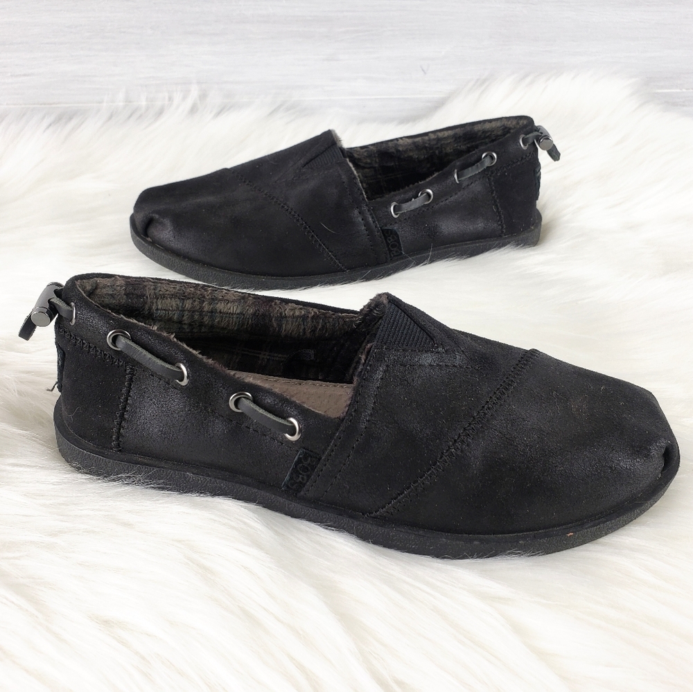 Bobs by Skechers Chill Luxe Leather Slip-on  6½ - Picture 8 of 15